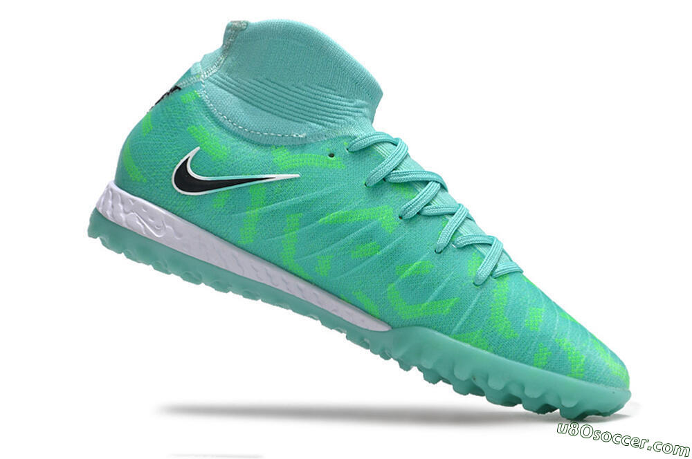 Nike Phantom Luna Elite NU TF Artificial Turf Soccer Shoes - Green/Black/White 4