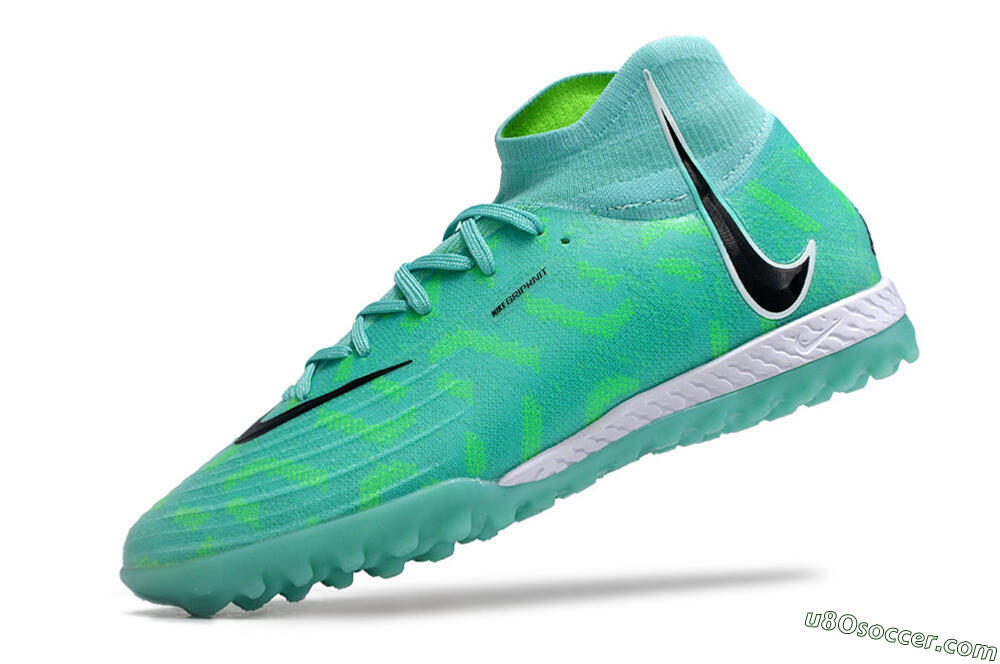 Nike Phantom Luna Elite NU TF Artificial Turf Soccer Shoes - Green/Black/White 5