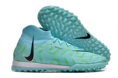 Nike Phantom Luna Elite NU TF Artificial Turf Soccer Shoes - Blue/Green/Black