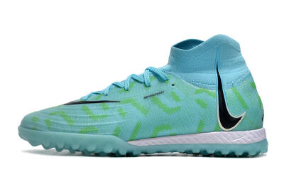 Nike Phantom Luna Elite NU TF Artificial Turf Soccer Shoes - Blue/Green/Black