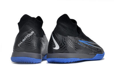 Nike Phantom GX Elite DF Link IC Indoor & Futsal Soccer Shoes - Grey/Black/Blue