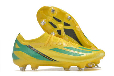 Adidas X Crazyfast.1 Australia SG Soft Ground Soccer Cleats - Yellow/Green/Black