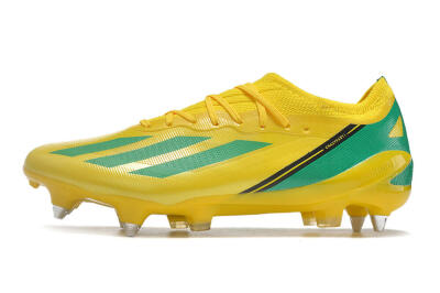 Adidas X Crazyfast.1 Australia SG Soft Ground Soccer Cleats - Yellow/Green/Black