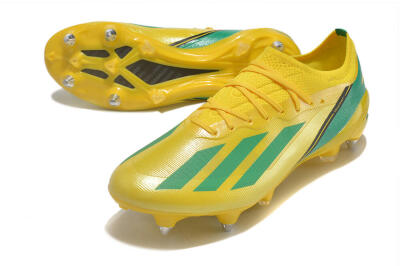 Adidas X Crazyfast.1 Australia SG Soft Ground Soccer Cleats - Yellow/Green/Black