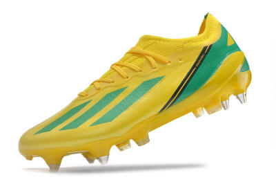 Adidas X Crazyfast.1 Australia SG Soft Ground Soccer Cleats - Yellow/Green/Black