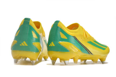 Adidas X Crazyfast.1 Australia SG Soft Ground Soccer Cleats - Yellow/Green/Black