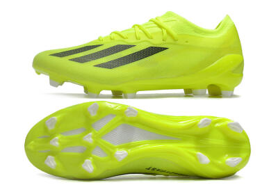Adidas X Crazyfast.1 FG Firm Ground Soccer Cleats - Yellow/Black