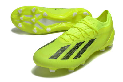Adidas X Crazyfast.1 FG Firm Ground Soccer Cleats - Yellow/Black