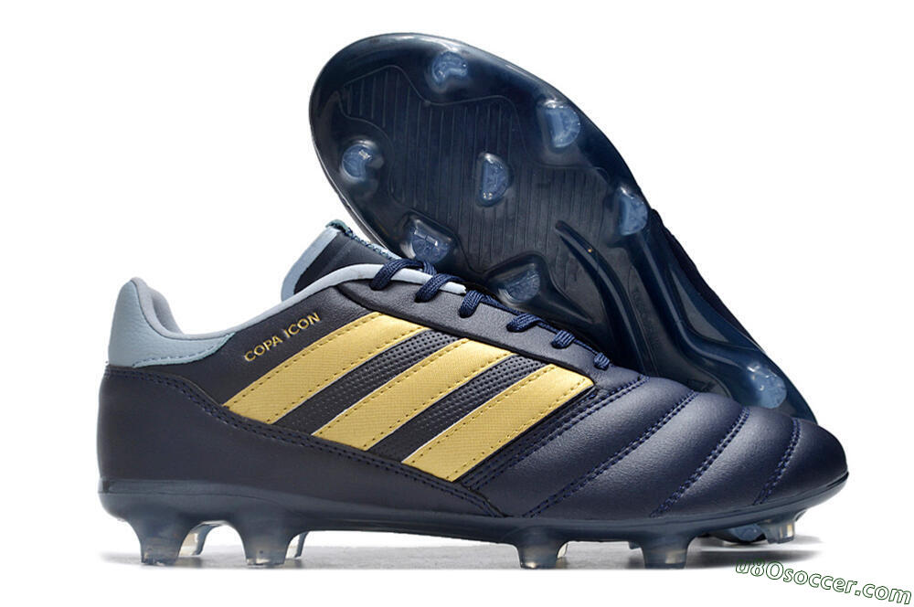 Adidas Copa Mundial.1 FG Firm Ground Soccer Cleats - Blue/Gold 1