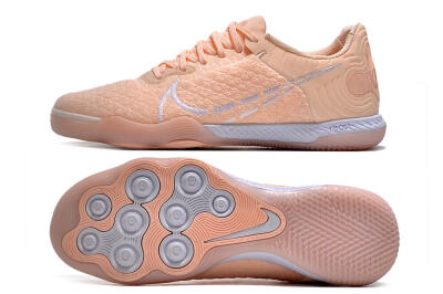 Nike React Gato IC Indoor & Futsal Soccer Shoes - Pink/White