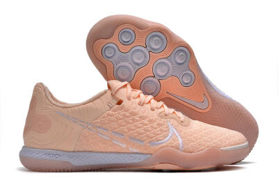 Nike React Gato IC Indoor & Futsal Soccer Shoes - Pink/White