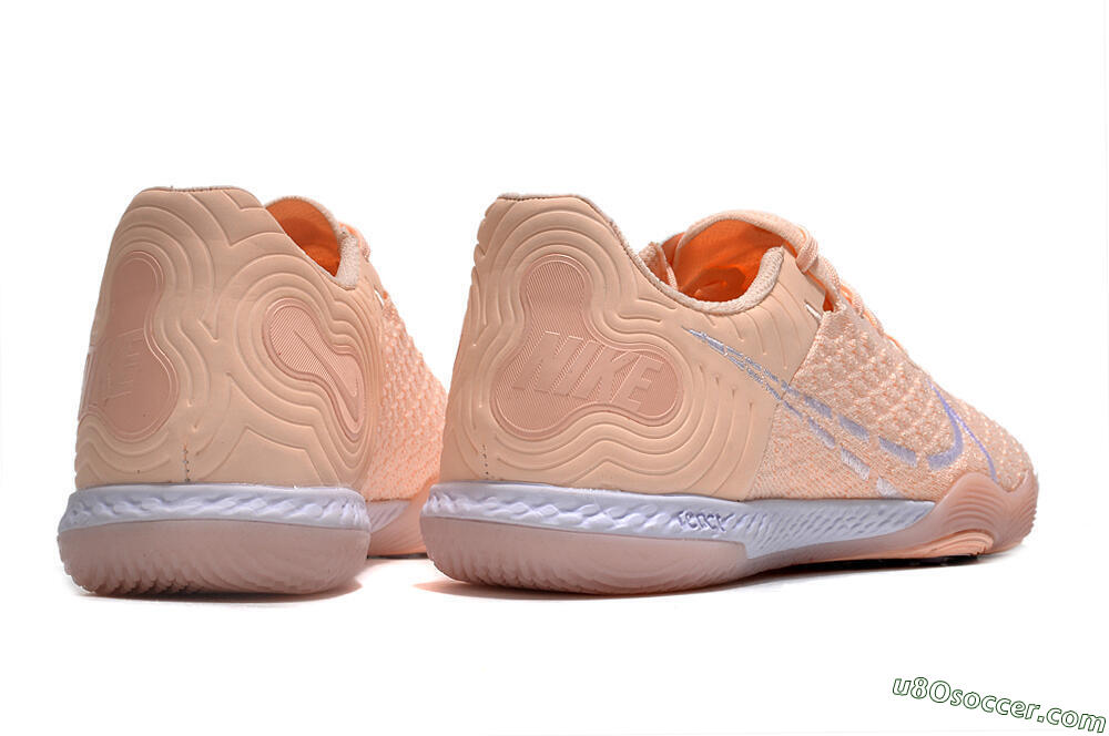 Nike React Gato IC Indoor & Futsal Soccer Shoes - Pink/White 6