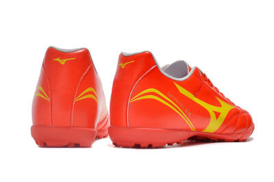 Mizuno Monarcida Neo Ckassic TF Artificial Turf Soccer Shoes - Red/Gold