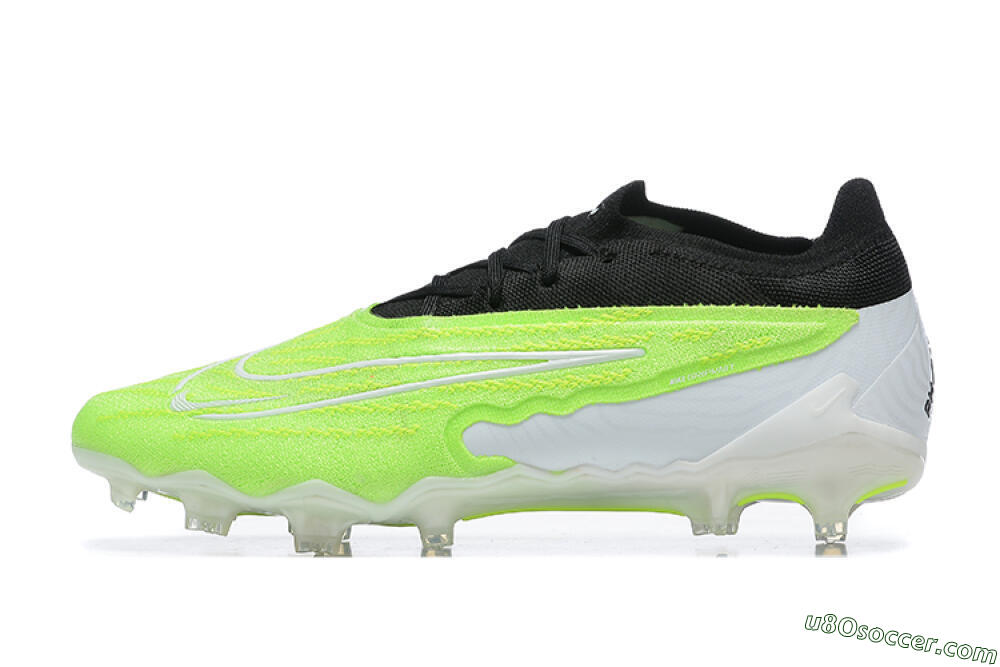 Nike Phantom GX Elite FG Firm Ground Soccer Cleats - Green/Black/Yellow/White 2