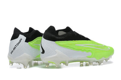 Nike Phantom GX Elite FG Firm Ground Soccer Cleats - Green/Black/Yellow/White