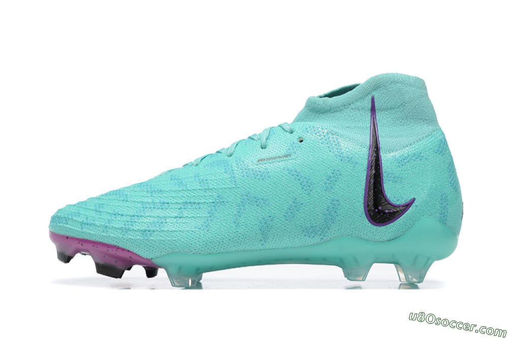 Nike Phantom Luna Elite FG Firm Ground Soccer Cleats - Blue/Black/Purple 2