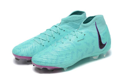 Nike Phantom Luna Elite FG Firm Ground Soccer Cleats - Blue/Black/Purple