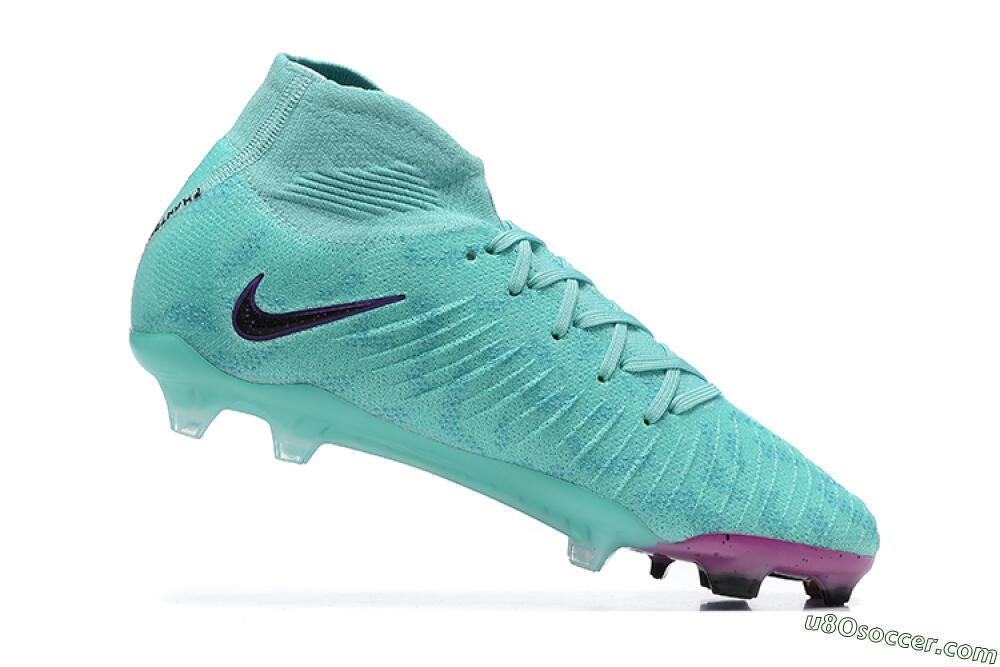 Nike Phantom Luna Elite FG Firm Ground Soccer Cleats - Blue/Black/Purple 7