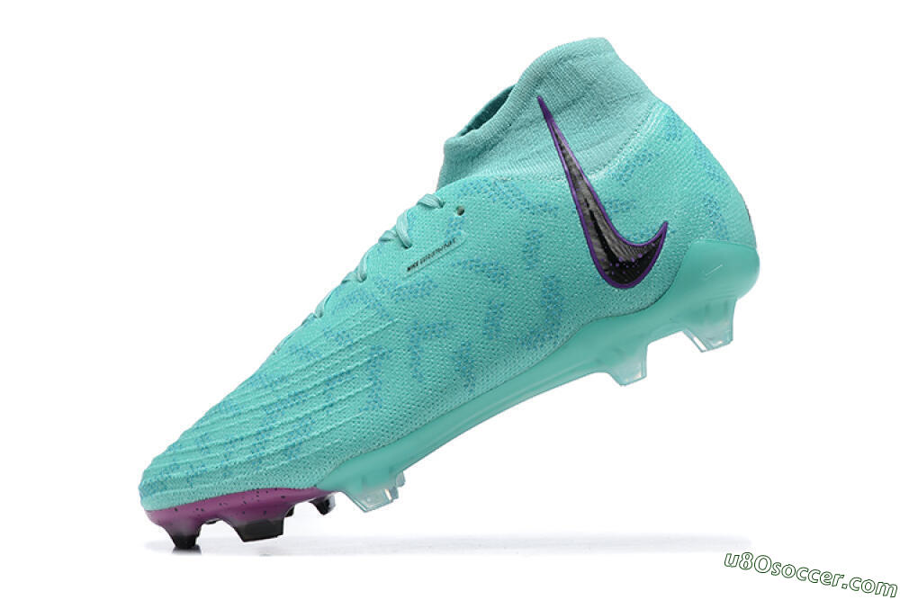 Nike Phantom Luna Elite FG Firm Ground Soccer Cleats - Blue/Black/Purple 8