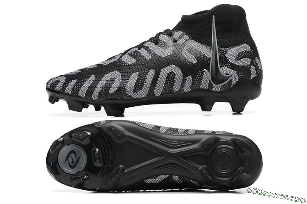 Nike Phantom Luna Elite FG Firm Ground Soccer Cleats - Black/Grey 0