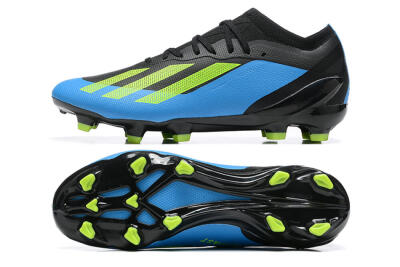 Adidas X Speedportal .1 FG Firm Ground Soccer Cleats - Blue/Black/Yellow