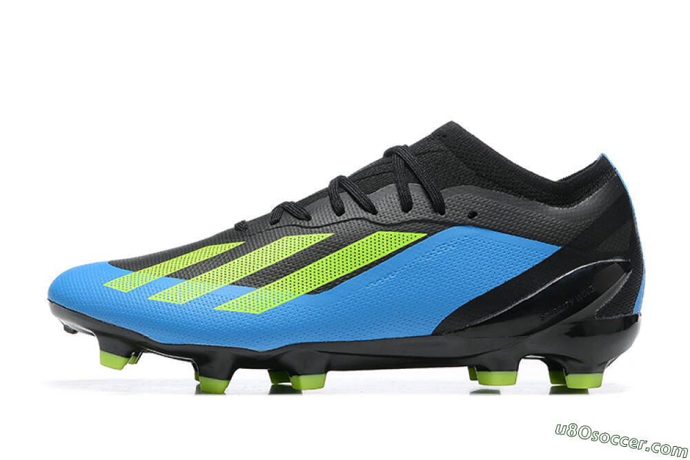 Adidas X Speedportal .1 FG Firm Ground Soccer Cleats - Blue/Black/Yellow 2