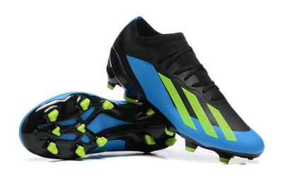 Adidas X Speedportal .1 FG Firm Ground Soccer Cleats - Blue/Black/Yellow