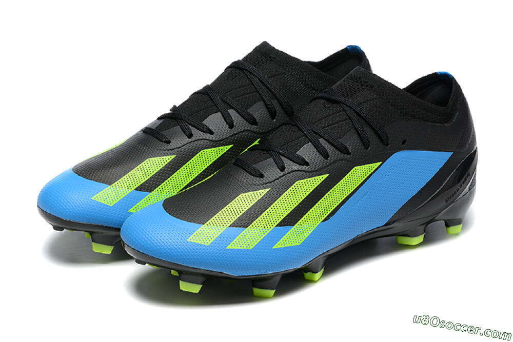 Adidas X Speedportal .1 FG Firm Ground Soccer Cleats - Blue/Black/Yellow 5