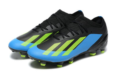 Adidas X Speedportal .1 FG Firm Ground Soccer Cleats - Blue/Black/Yellow