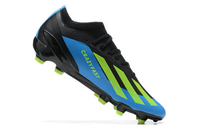 Adidas X Speedportal .1 FG Firm Ground Soccer Cleats - Blue/Black/Yellow