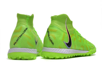 Nike Phantom Luna Elite NU TF Artificial Turf Soccer Shoes - Green/Yellow/Black