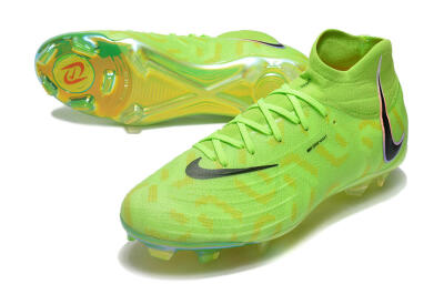 Nike Phantom Luna Elite FG Firm Ground Soccer Cleats - Green/Black/White