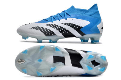 Adidas Predator Accuracy.1 FG Firm Ground Soccer Cleats - Blue/Black/White