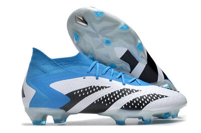 Adidas Predator Accuracy.1 FG Firm Ground Soccer Cleats - Blue/Black/White