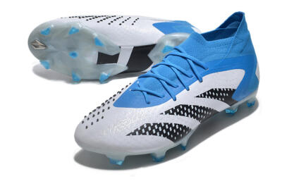 Adidas Predator Accuracy.1 FG Firm Ground Soccer Cleats - Blue/Black/White