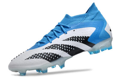 Adidas Predator Accuracy.1 FG Firm Ground Soccer Cleats - Blue/Black/White