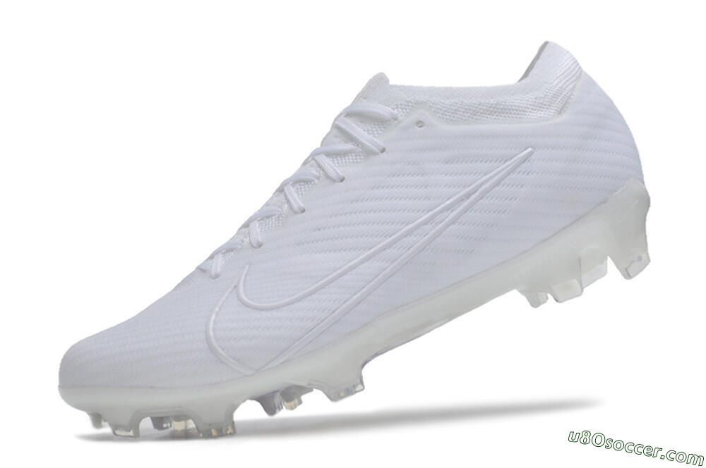 Nike Air Zoom Mercurial Vapor 15 Elite Change Color In Sunlight FG Firm Ground Soccer Cleats - White/Purple 5