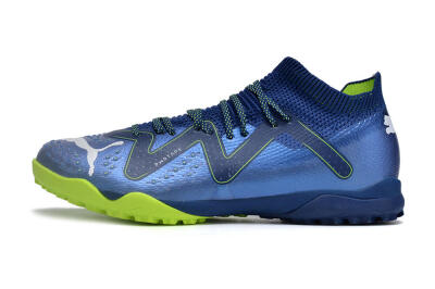 Puma Future Ultimate TF Artificial Turf Soccer Shoes - Blue/White/Yellow