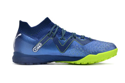 Puma Future Ultimate TF Artificial Turf Soccer Shoes - Blue/White/Yellow