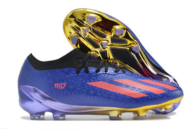 Adidas X Crazyfast.1 Salah FG Firm Ground Soccer Cleats - Blue/Red/Gold