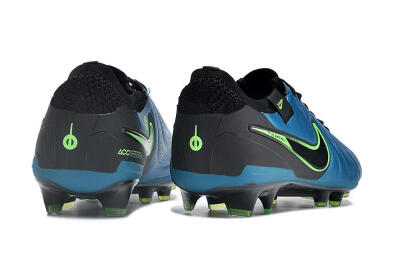 Nike Tiempo Legend 10 Elite FG Firm Ground Soccer Cleats - Blue/Green/Black