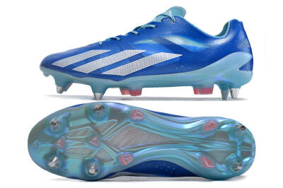 Adidas X Crazyfast.1 SG Soft Ground Soccer Cleats - Blue/White/Red