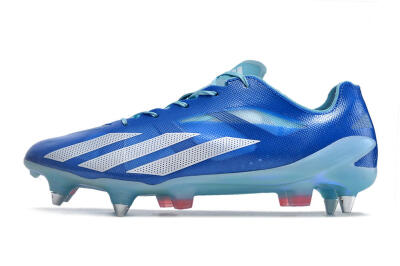 Adidas X Crazyfast.1 SG Soft Ground Soccer Cleats - Blue/White/Red