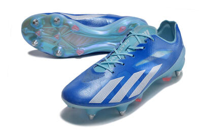 Adidas X Crazyfast.1 SG Soft Ground Soccer Cleats - Blue/White/Red