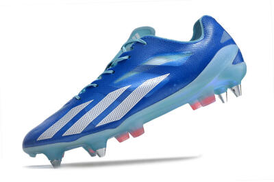 Adidas X Crazyfast.1 SG Soft Ground Soccer Cleats - Blue/White/Red