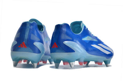 Adidas X Crazyfast.1 SG Soft Ground Soccer Cleats - Blue/White/Red