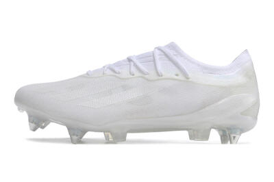 Adidas X Crazyfast.1 SG Soft Ground Soccer Cleats - Whtie/White