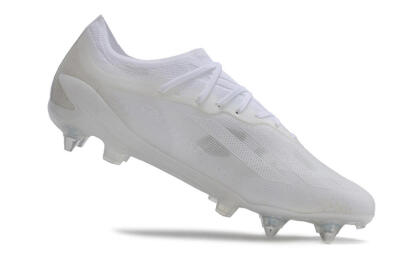 Adidas X Crazyfast.1 SG Soft Ground Soccer Cleats - Whtie/White