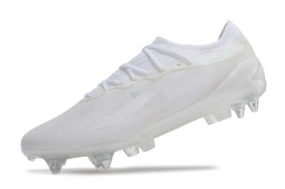 Adidas X Crazyfast.1 SG Soft Ground Soccer Cleats - Whtie/White