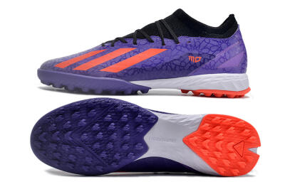 Adidas X Crazyfast.1 TF Artificial Turf Soccer Shoes - Purple/Red/White